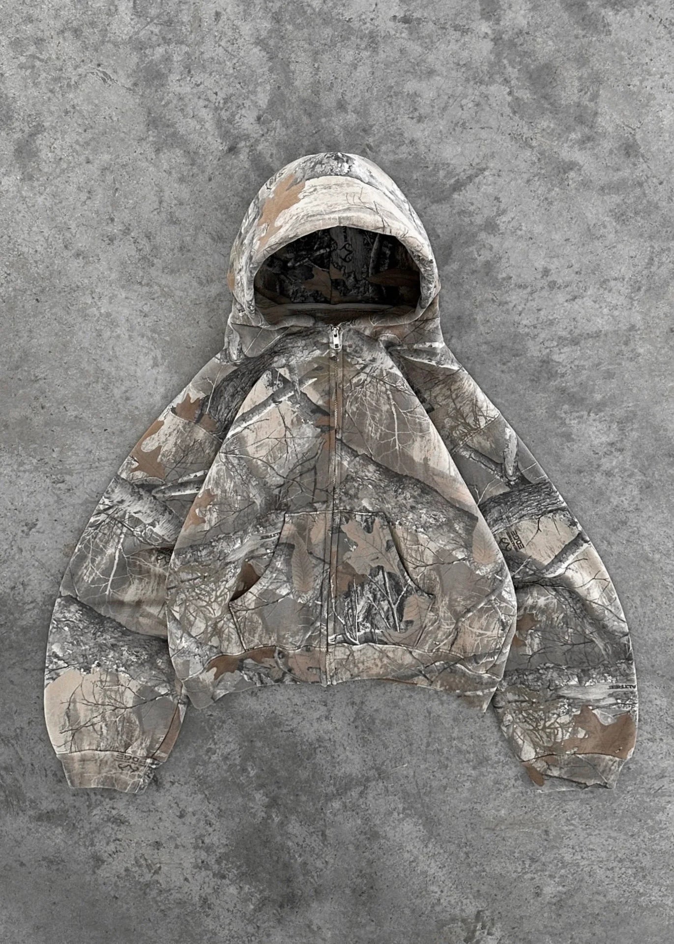 Camouflage Street Men's And Women's Hoodie