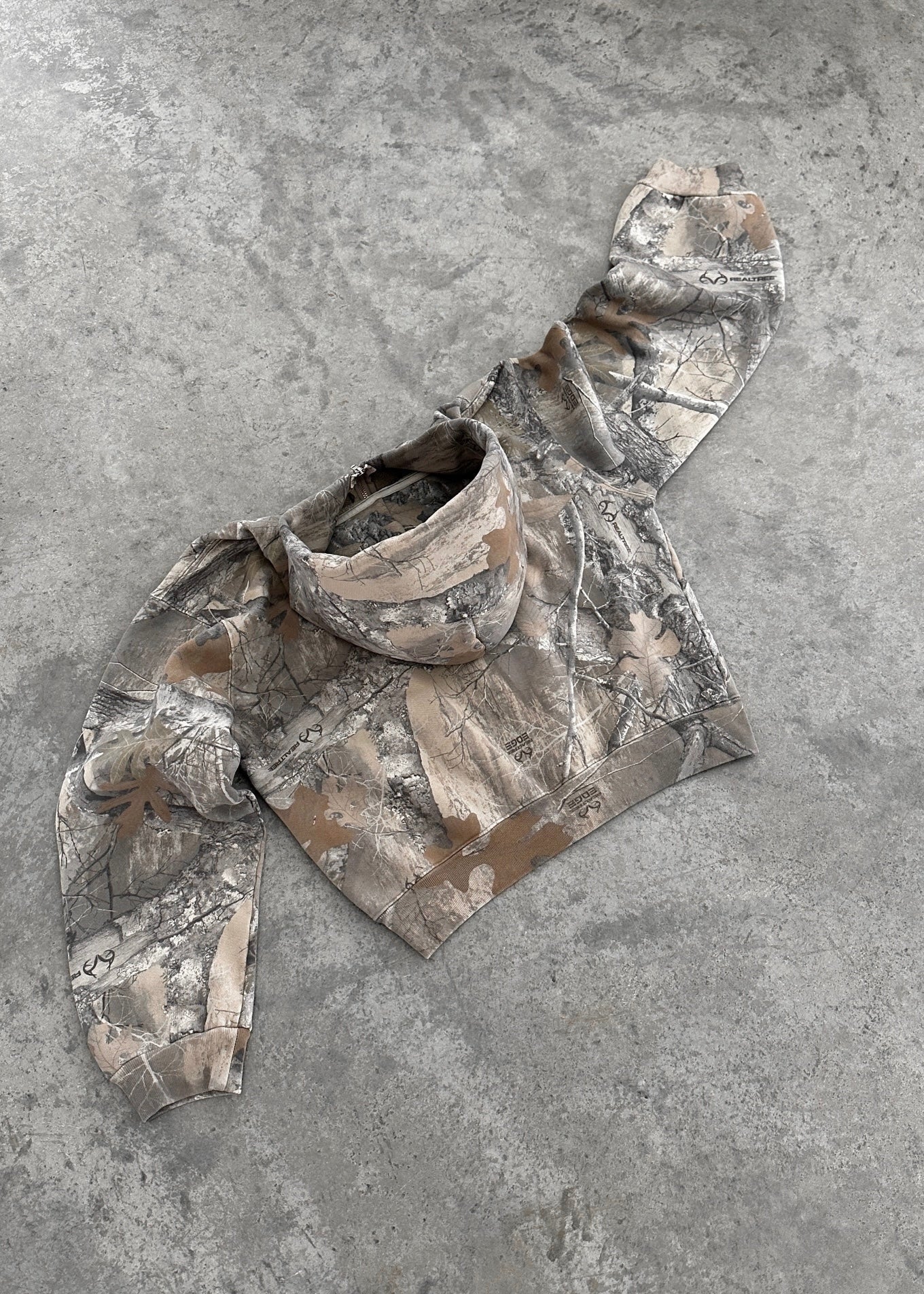 Camouflage Street Men's And Women's Hoodie