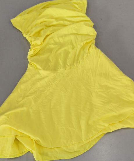 Y2K Tube-top Short Dress Summer Sexy Pleated Tight Dresses For Womens Clothing